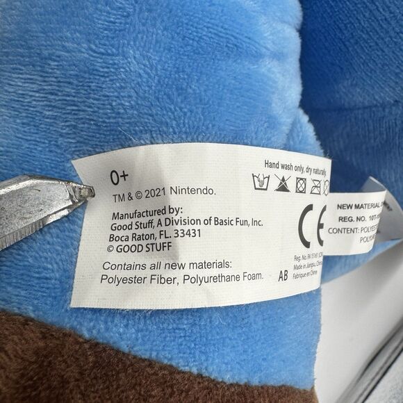 Super Mario Odyssey 24" Plush Nintendo 2021 Cappy Good Stuff Tag Excellent Cond - Picture 7 of 10